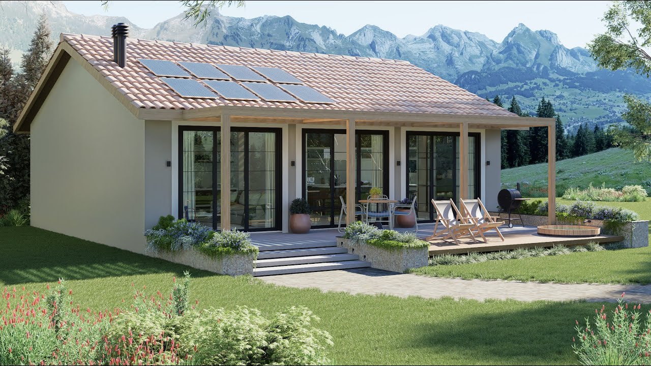 Casa de Campo Pequena e Aconchegante – Interior Surpreendente