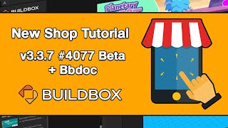 Buildbox Adds New Shop - Shop Tutorial (Buildbox v3.3.7 #4077 Beta) + Bbdoc Profile