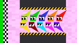 Squares vs Hydraulic Press – Only One Survives screenshot 5
