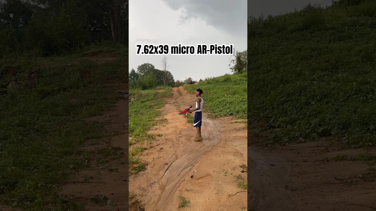 7.62X39mm MICRO AR PISTOL 😮‍💨 FIRST TIME SHOOTING 
