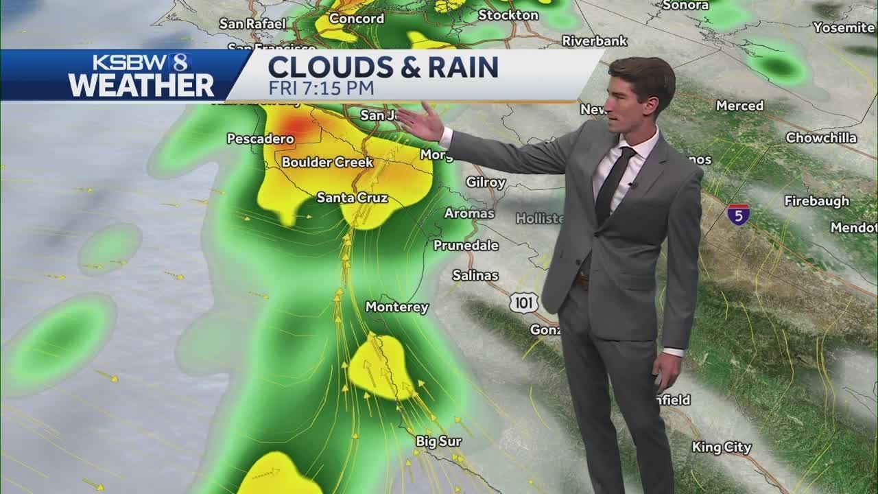 Heavy rainfall expected Friday night with on-and-off showers until ...
