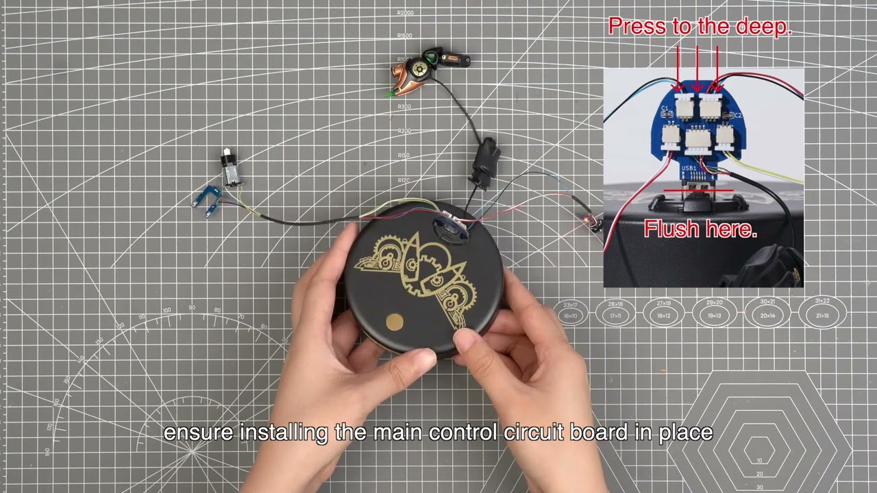 ROKR Emperor Scorpion Model DIY 3D Puzzle MI04 Assemble step 1