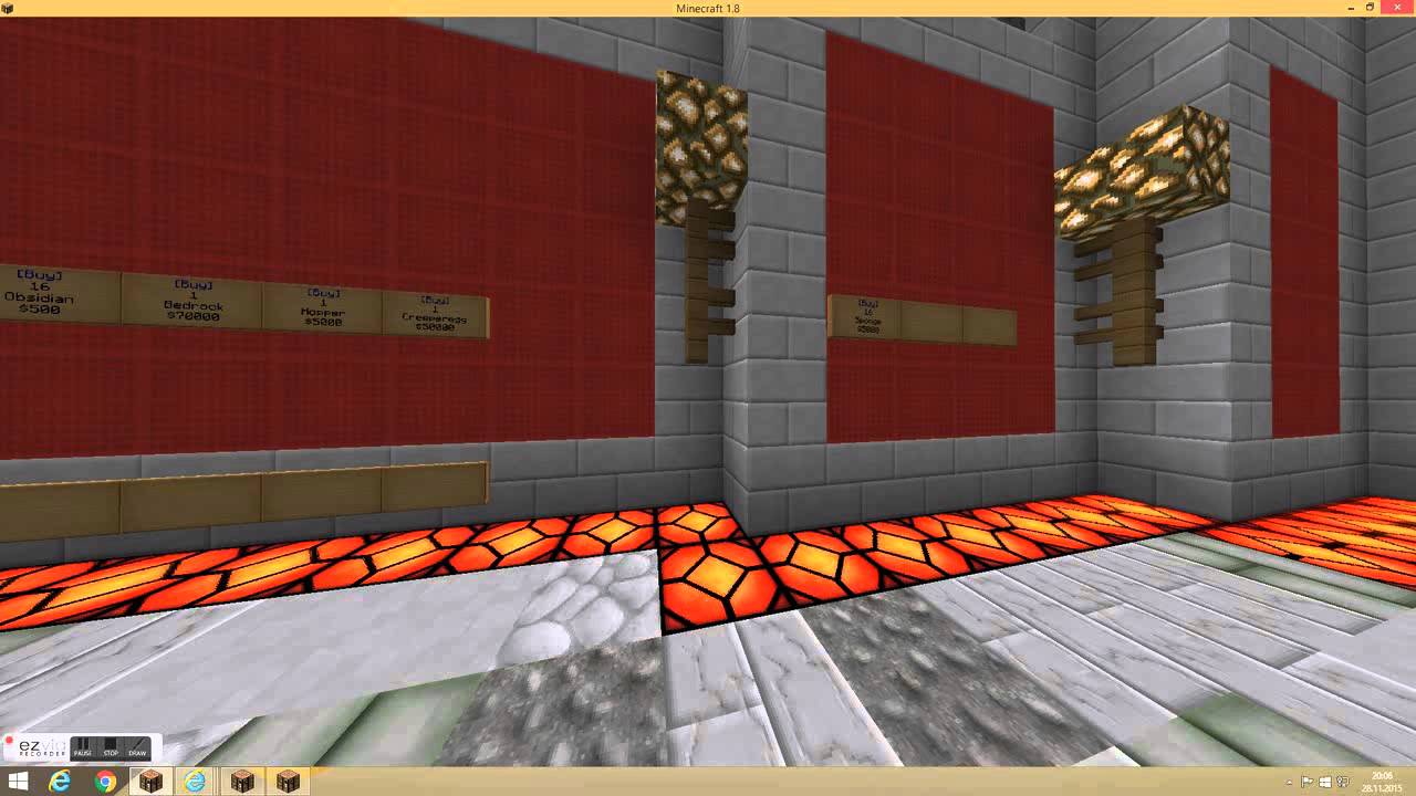 Minecraft Base Tour/ Server Tour - YouTube
