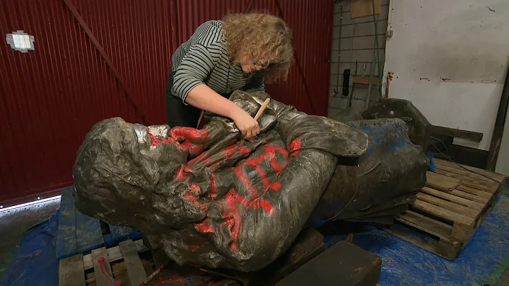 Inside the secret facility restoring toppled Edwar...