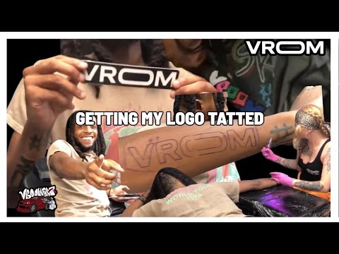 GETTING MY LOGO TATTED!!! ( VR🔁M )