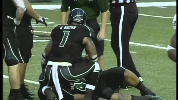 Art Laurel sacks Randy Wright UC Davis vs. Hawaii ...