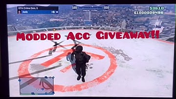 Gta5 Modded Account Giveaway PS3 {Read Description}