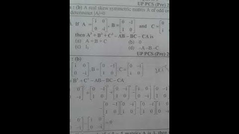 Tgt Pgt Maths. Determinate and Matrix