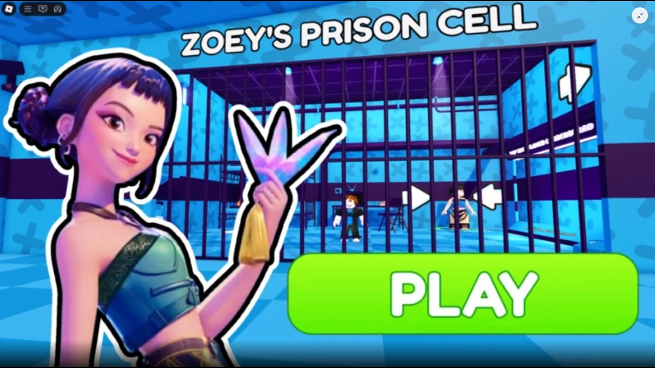 ZOEYSTERY PRISON RUN!_Roblox-Gameplay-Walkthrough
