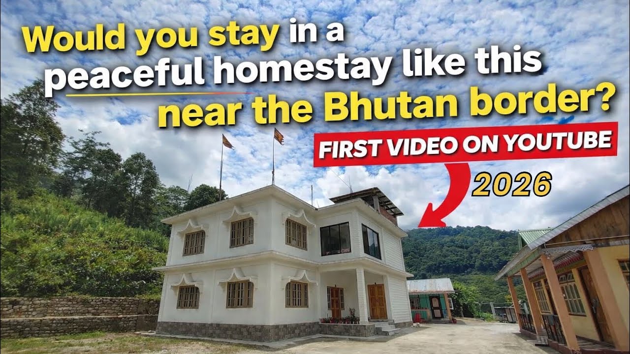 India–Bhutan Border’s Most Peaceful Homestay 🇮🇳🇧🇹 | Druk Inn Homestay Review 2026