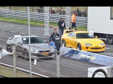 2JZ Supra vs. Nissan GT-R Switzer P800