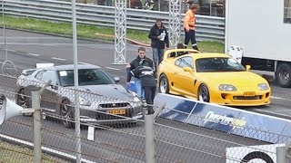 2JZ Supra vs. Nissan GT-R Switzer P800