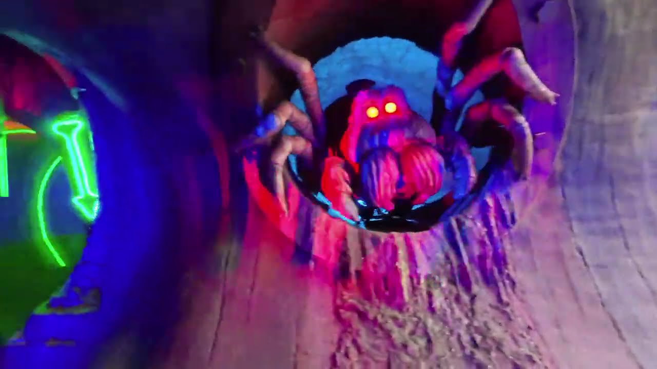 Arthur im Europapark, OnRide 02.11.2025, Frontview, erste Reihe 4k