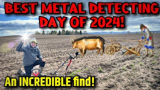 INCREDIBLY RARE FIND  The best days metal detecting in 2024 so far! TREASURES GALORE! #treasure
