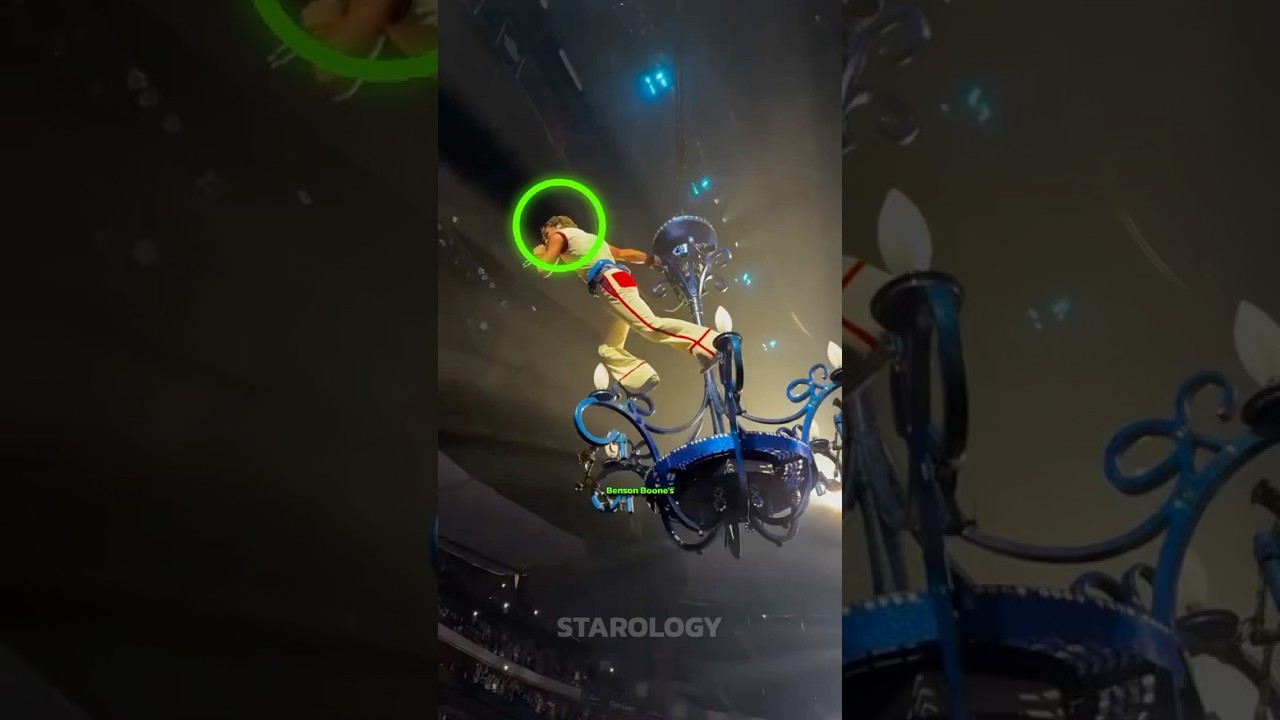 Benson Boone’s CRAZY Backflip On Opening Night 🔥