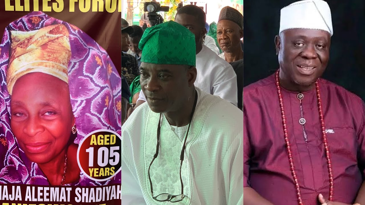 AJOBIEWE PERFORMING LIVE FOR WASIU AYINDE LATE MUM BURIAL| FRIDAU PRAYER