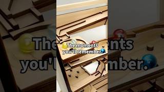 The moments you'll remember. wooden marble run "禅~Zen”. Japan handcrafted.
