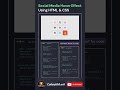 ✨ Social Media Icon Hover Effect (HTML/CSS) — So Satisfying! #Shorts #viral #trending #codewithlord