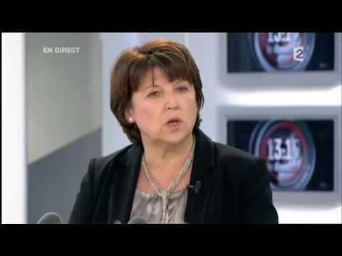 InvitÃ©e du JT de France 2 du dimanche 27 fÃ©vrier, la premiÃ¨re secrÃ©taire du Parti socialiste, Martine Aubry, a affirmÃ© que le projet du PS Ã©tait "extrÃªmement vague", avant de corriger par "extrÃªmement vaste".