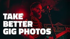 How to photograph a live gig. take better photos in low light at gigs and events  - Durasi: 6:13. 