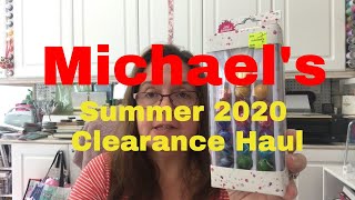 Michaels Summer Clearance Haul