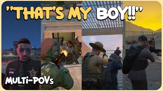 CG vs PD at Sandy Courthouse — Mr K Clutches the Last Fight! (Multi-POVs) | Prodigy RP