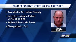 Palm Beach County Sheriff's Office Major arrested for DUI while driving his cruiser