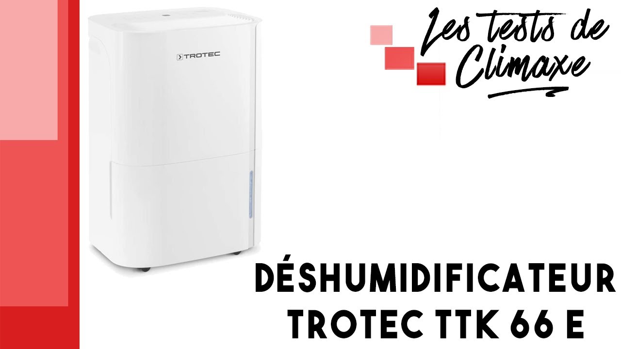 TROTEC Déshumidificateur TTK 68 E 20 l/24 h pour 45 m² max. -  Déshumidificateur - Achat & prix