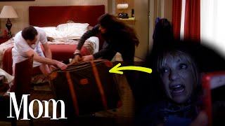 Christy Hides in a Suitcase Before a Fight | Mom