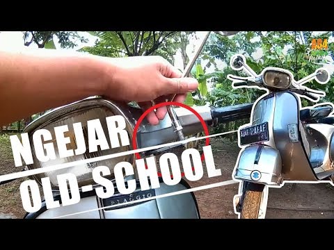 Cara Memasang Kaca Spion  Bulat Motor  Matic  di Vespa PX 