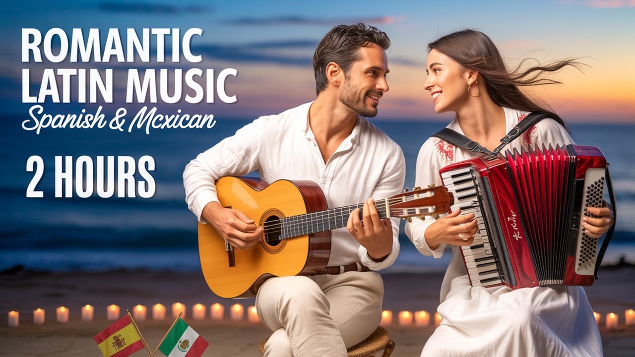 Romantic Spanish & Mexican Instrumentals | 2H of Beautiful Guitar & Accordion Music