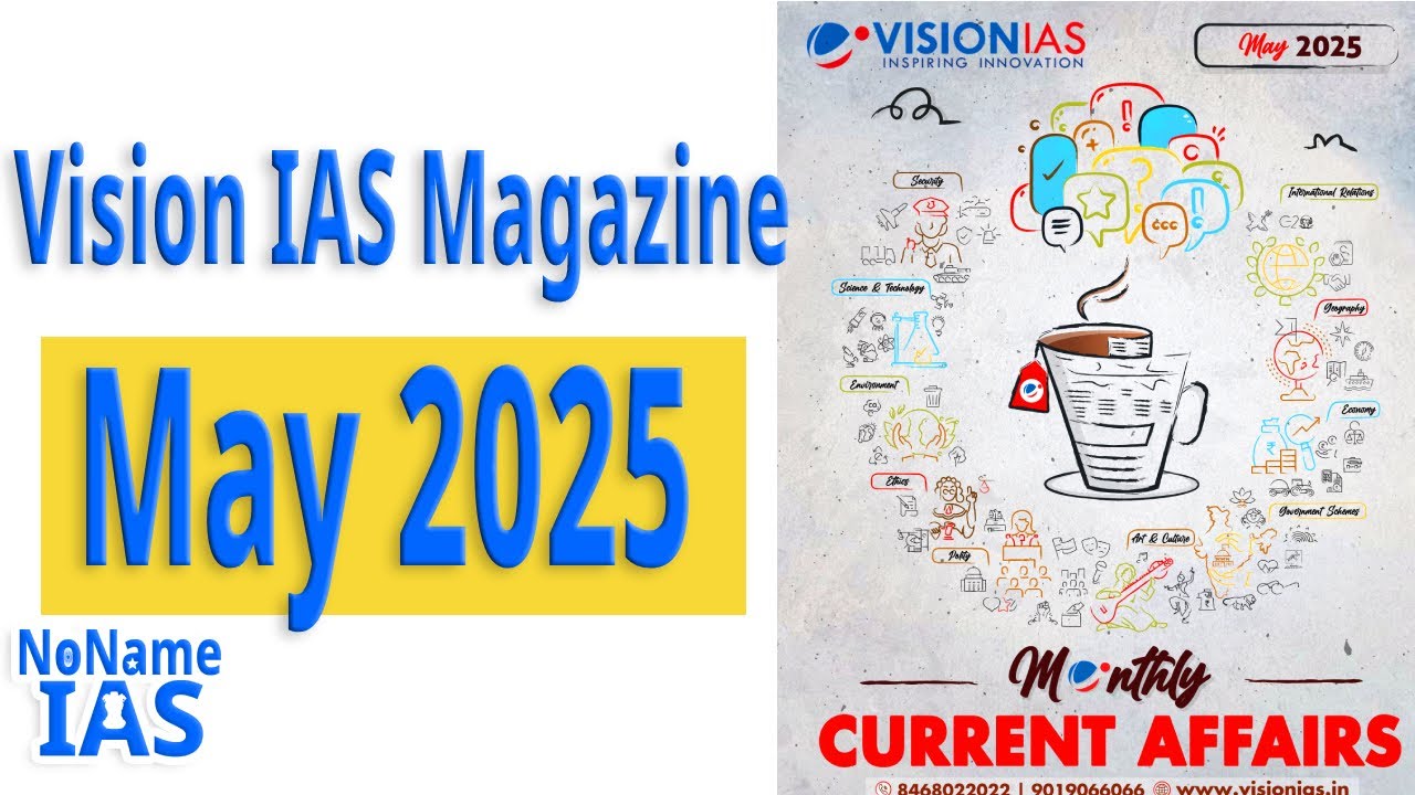 Vision IAS Monthly Magazine May 2025 - YouTube