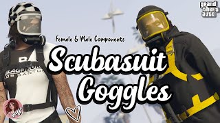 GTA5 | Scuba Mask Goggle Female/Male Component Outfits