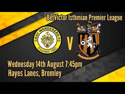 Cray Wanderers 2 3 Folkestone Invicta 14 8 2019 Youtube