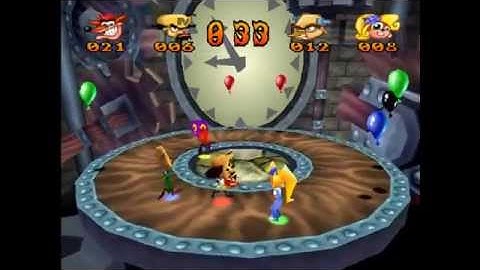 Crash Bash - Ring Ding - Gold Relic