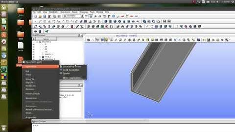 Lesson 22 Basic Of Salome-Platform.  Dump Study Into Python Script. Making Parametric Modle.
