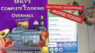 How to Download + Use Complete Cooking Overhaul Mod & Greenfield Grocery Store (Link in Description)