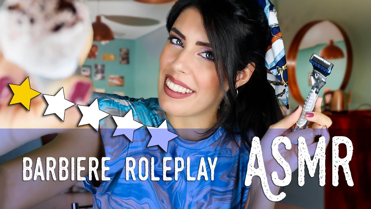 ASMR ita - 💈 BARBIERE MENO VOTATO TI FA LA BARBA • ROLEPLAY