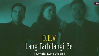 Video thumbnail of "Lagu Rohani Simalungun - Lang Tarbilangi Be [ Official Lyric Video ] [ D.E.V NEW SINGLE ]"