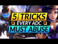 5 Simple Tips to CARRY HARD as ADC - Climb FAST with These Tricks - LoL Bottom Lane Guide