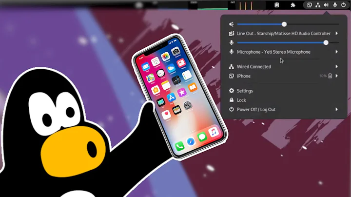 EASY Connect iPhone to Linux!