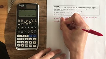 Binomial Hypothesis Testing (One - tailed)