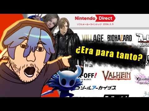 Reacciones RIDICULAS al Nintendo Direct 😭