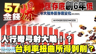 人行彎弓射大鵰！？、台利率扭曲所得剝削？《５７金錢爆》2017.0208