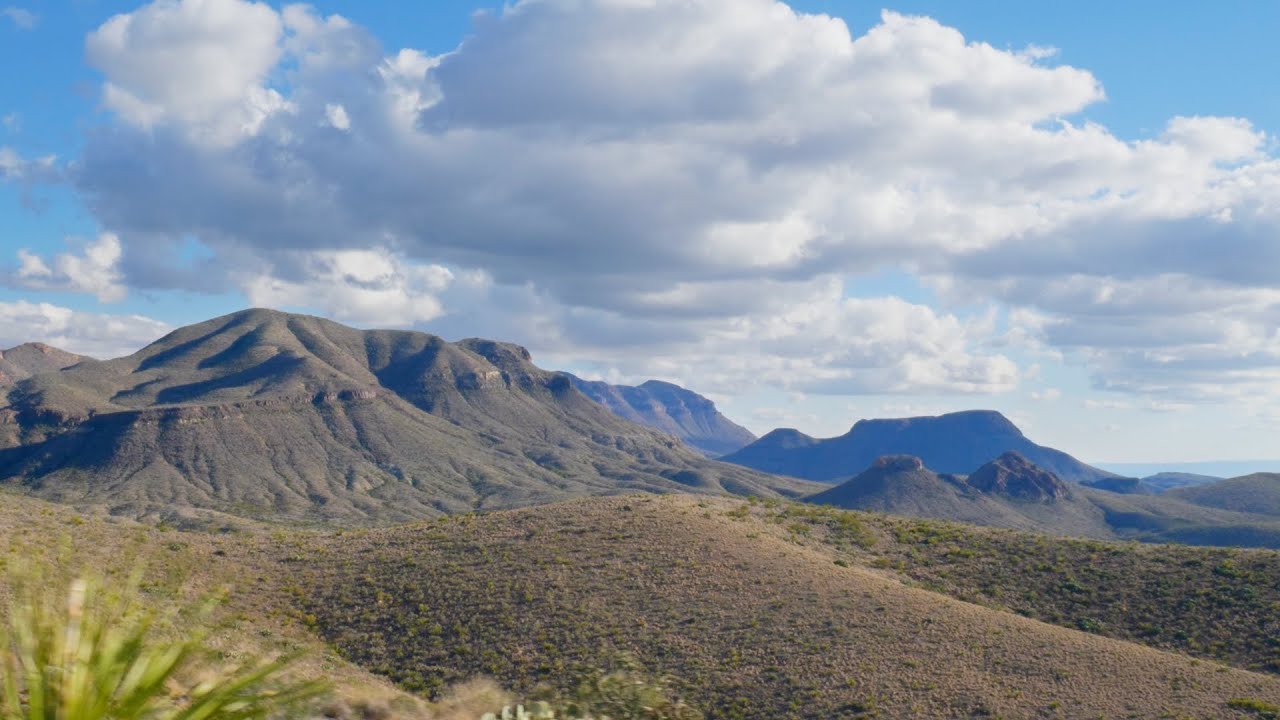 Relaxing Drive Through Big Bend National Park | Texas | USA