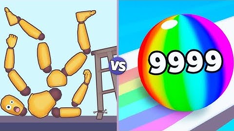 kick & break the ragdoll games Vs Numbers Ball Blend Challenge | All Level,Gameplay"Android,iOS