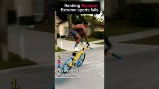 Ranking Random Extreme sports fails😂 #fail
