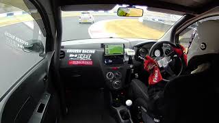 20171224 岡山K-CARミーテイング 90分耐久 ST-5 チキンレーシングIDIミラFR スタート～イエローコーションまで