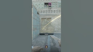 SMOKE CAVE FOR RETAKE B SITE #shorts #csgo #cs2 #counterstrike #csgoclips ( MIDDLE + JUMPTHROW )