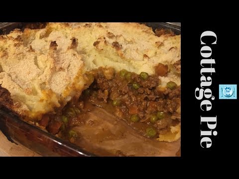 Delicious traditional Cottage Pie recipe & cook with me! :)